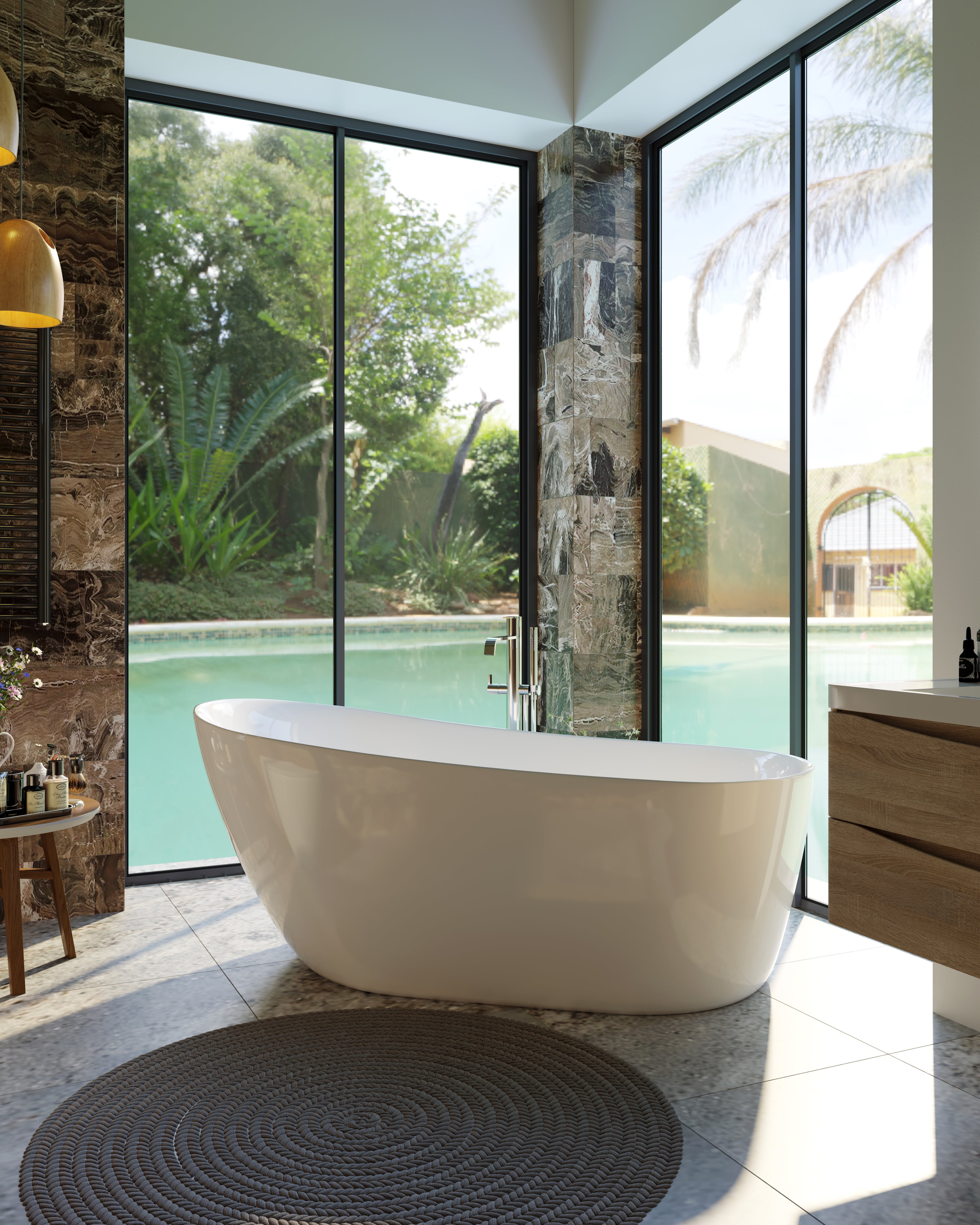 Belbagno Romano Bath 1700mm