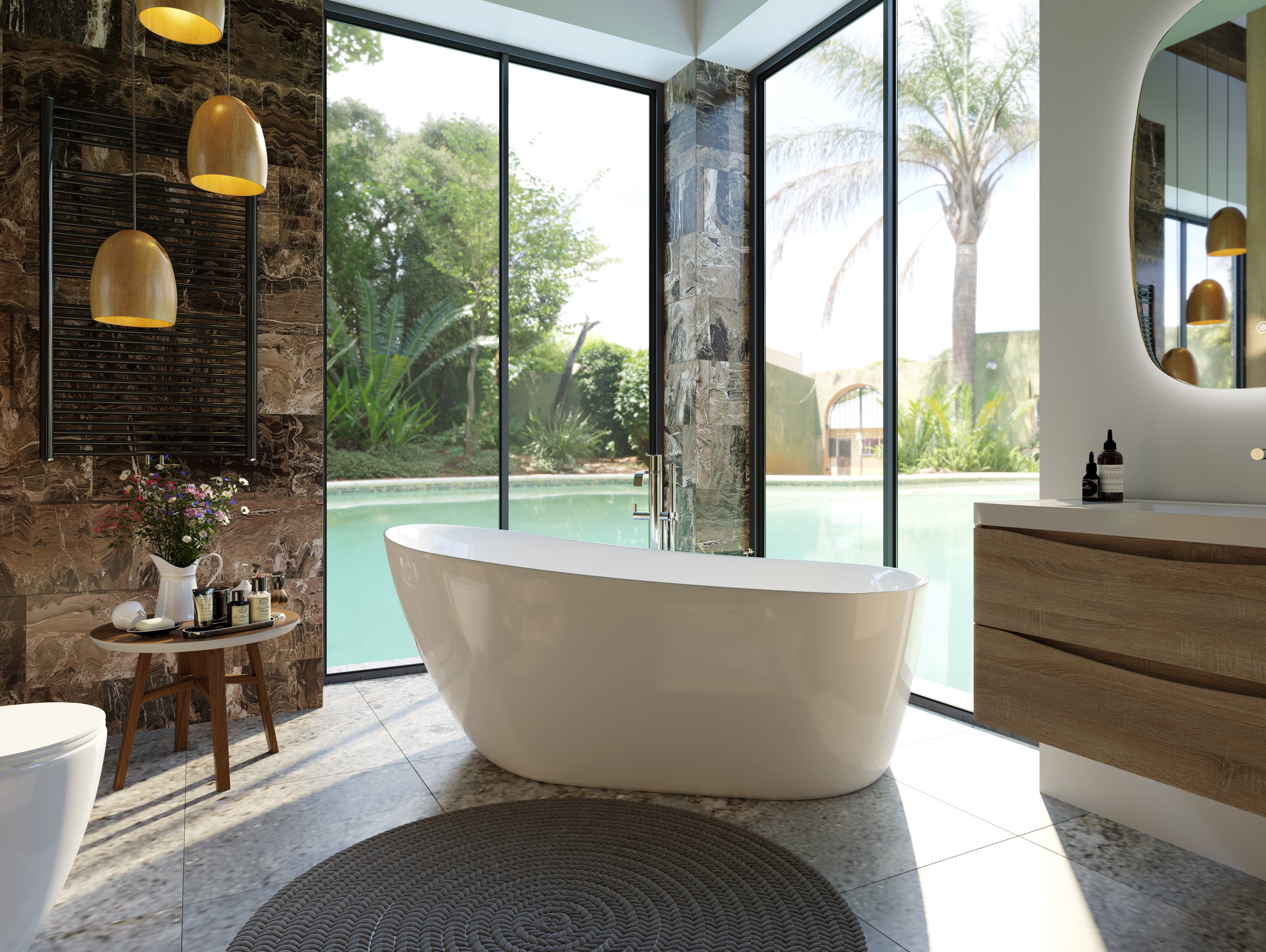 Belbagno Romano Bath 1700mm