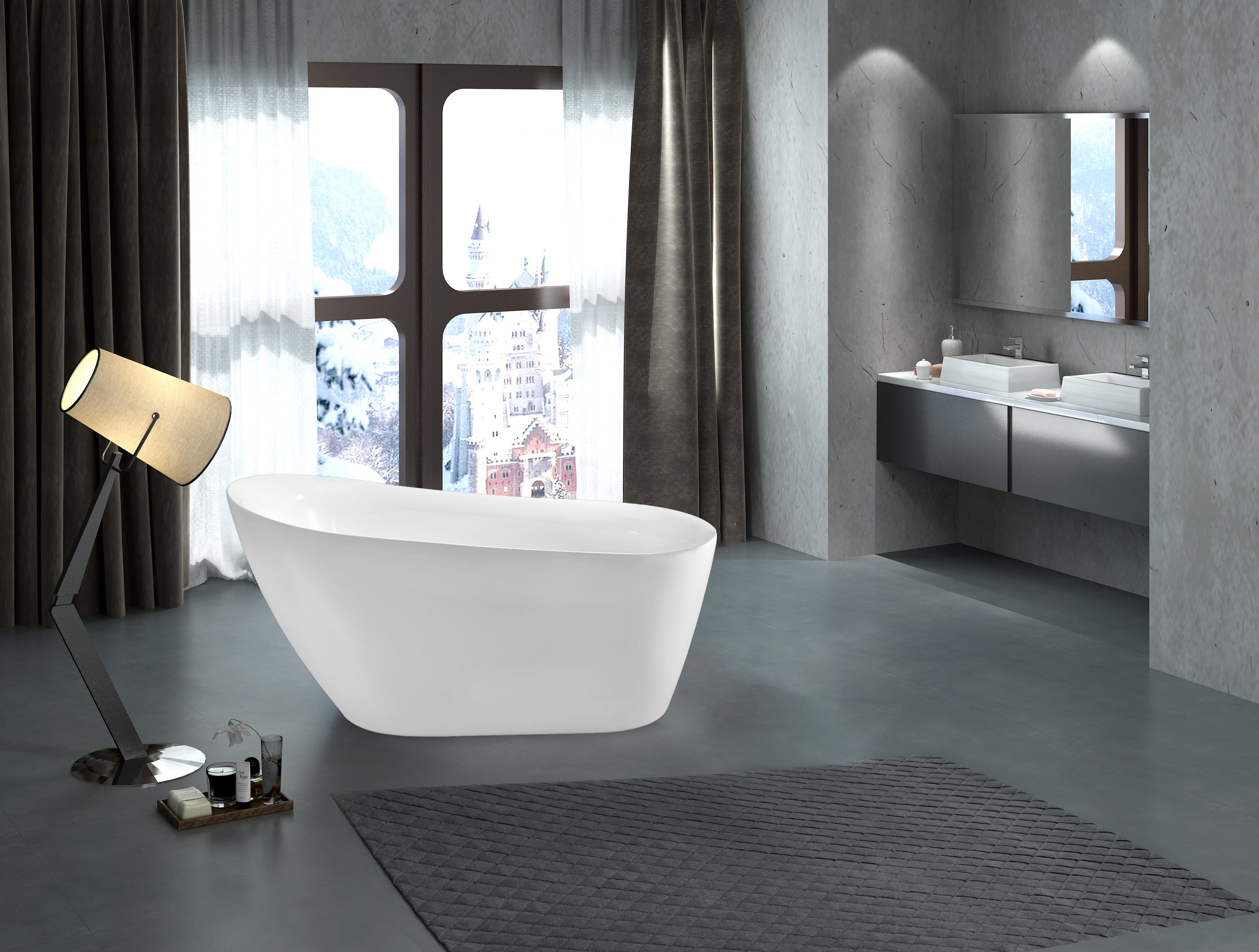 Belbagno Romano Bath 1700mm