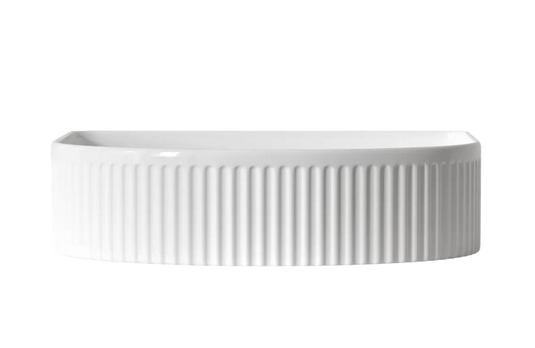 Archie Ceramic Gloss White Basin