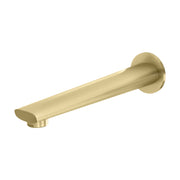 Phoenix Arlo Wall Bath Outlet 200mm Brushed Gold