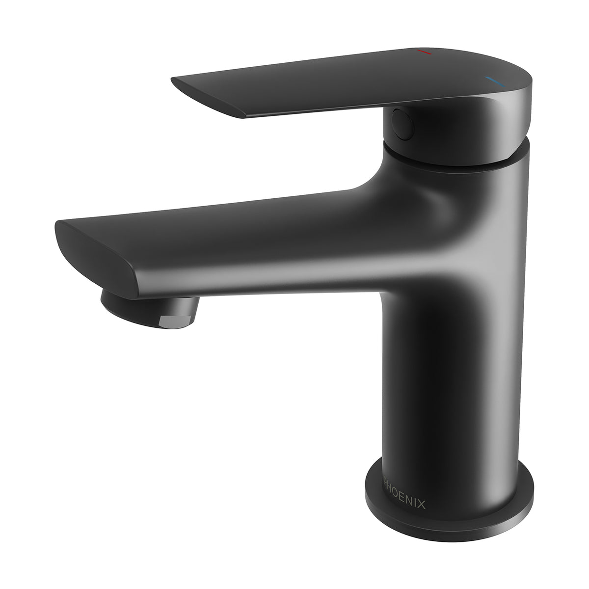 Phoenix Arlo Basin Mixer 6 Star Matte Black – Lead Free