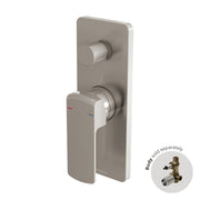 Phoenix Teva Shower / Bath Diverter Mixer (Trim Kit Only) Brushed Nickel