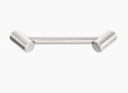 Nero Mecca Care 25mm Footrest Corner Grab Rail 215mm Brushed Nickel
