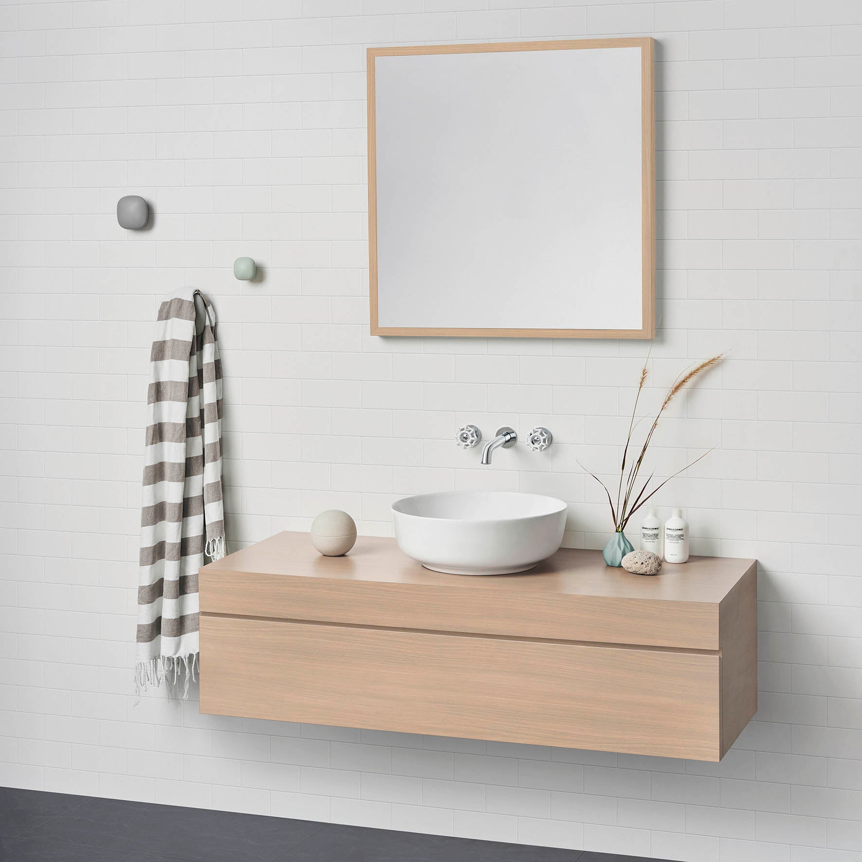 Caroma Tribute Above Counter Basin Round 405mm