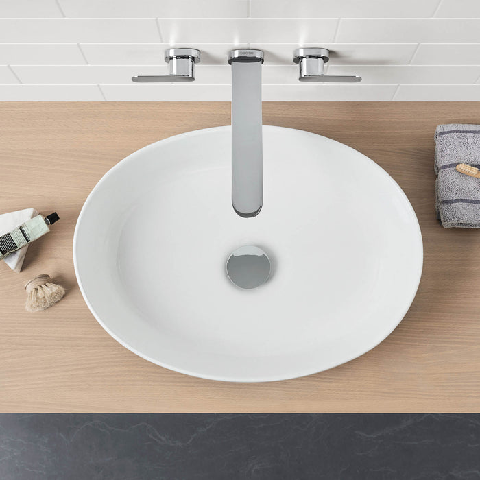 Caroma Tribute Above Counter Basin Oval 510mm