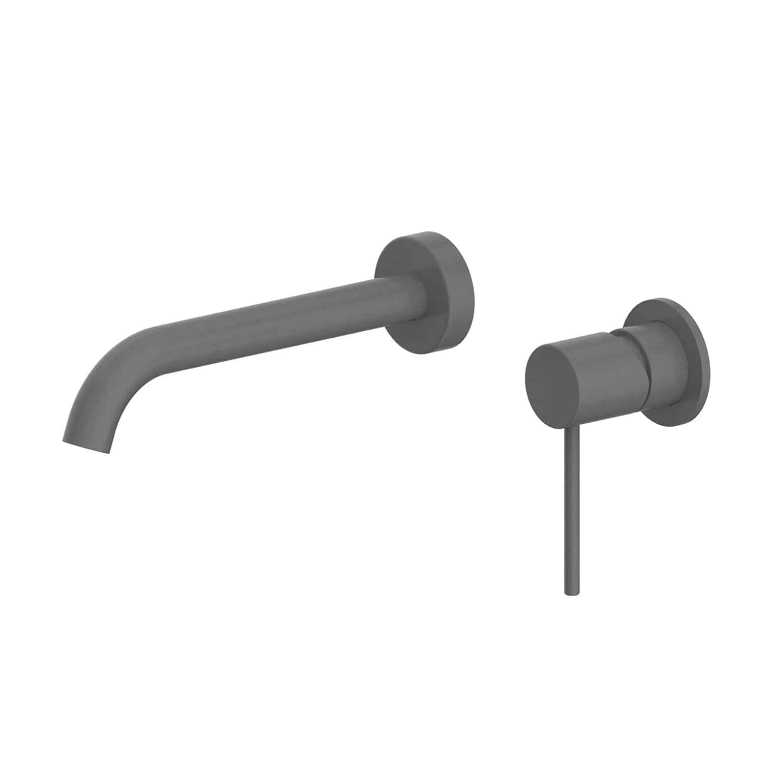 Greens Gisele Wall Basin / Bath Mixer Set Gun Metal