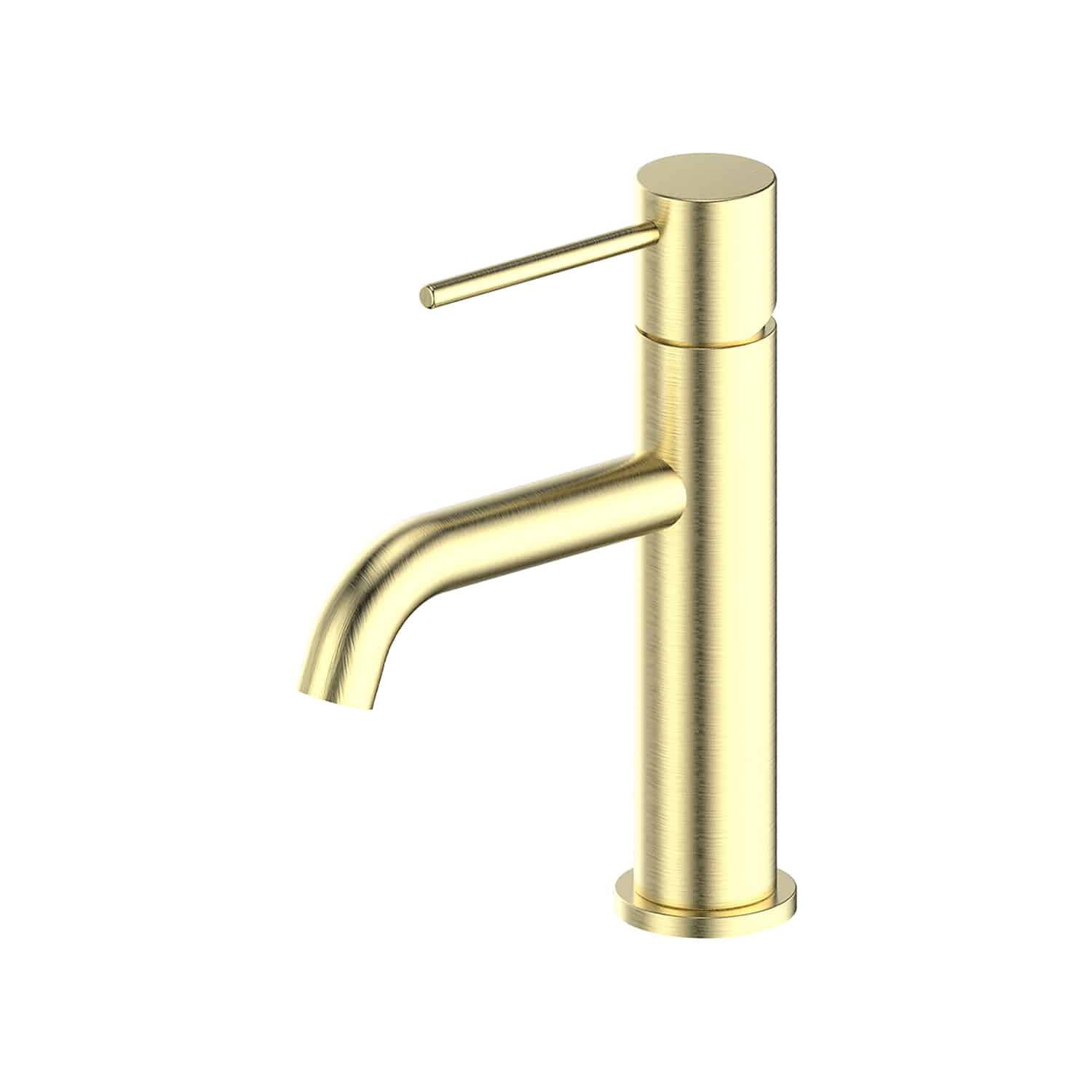 Greens Gisele Basin Mixer Brushed Brass