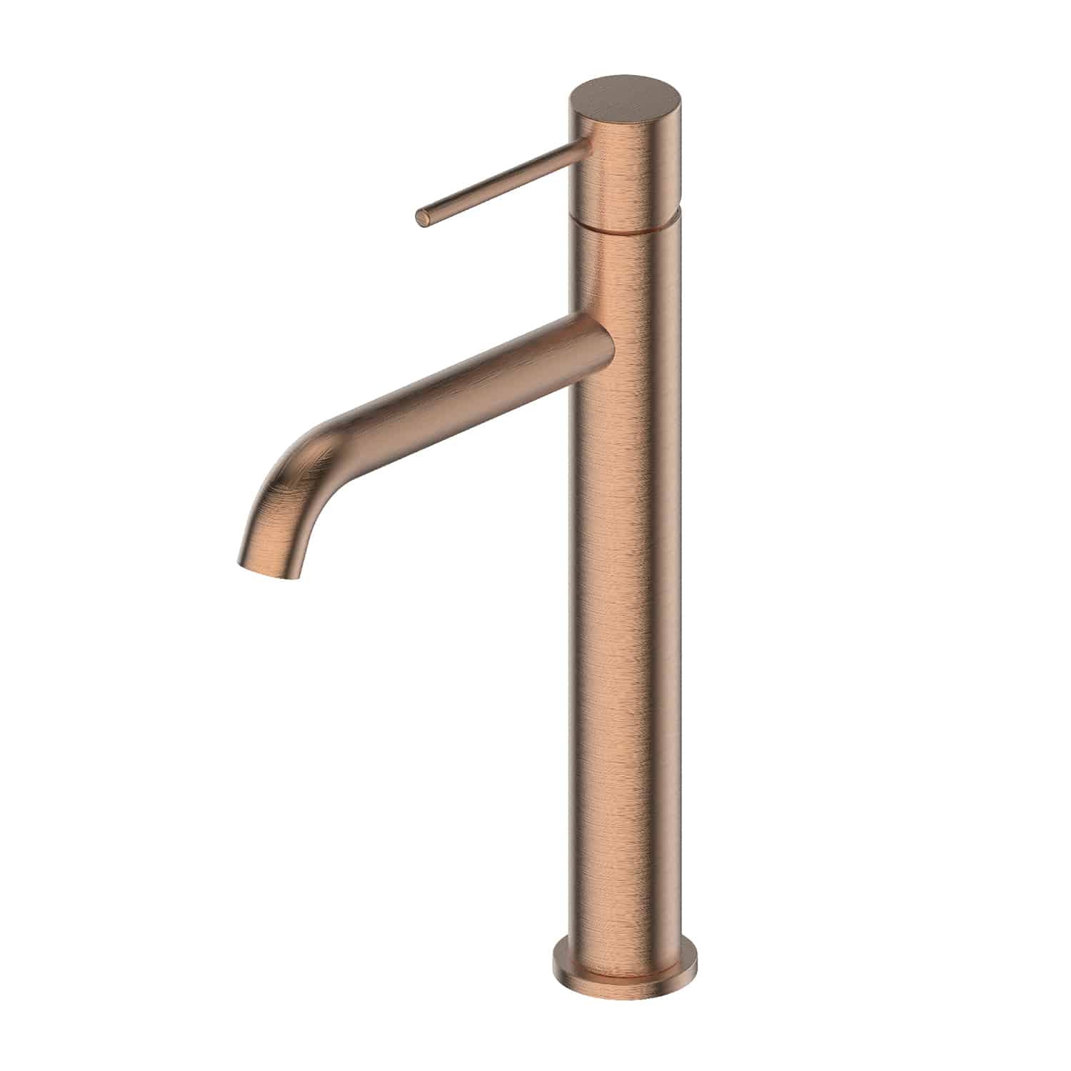 Greens Gisele Tower Basin Mixer Brushed Copper