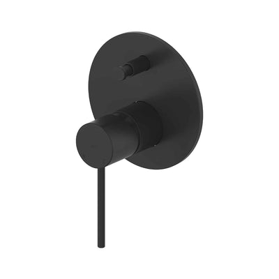 Greens Giselle Shower Diverter Mixer Matte Black