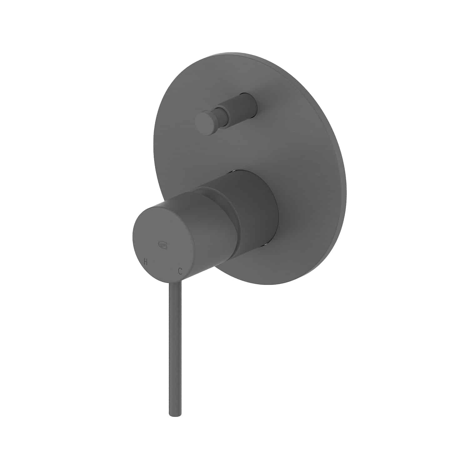 Greens Giselle Shower Diverter Mixer Gun Metal