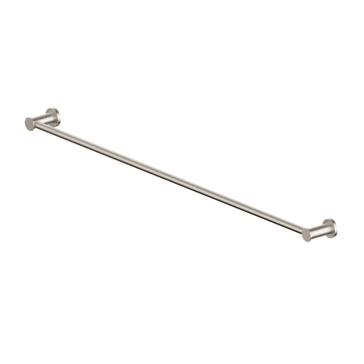 Reason Single Towel Rail - PVD Brushed Nickel