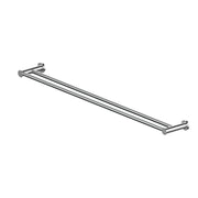 Reason Double Towel Rail - Chrome