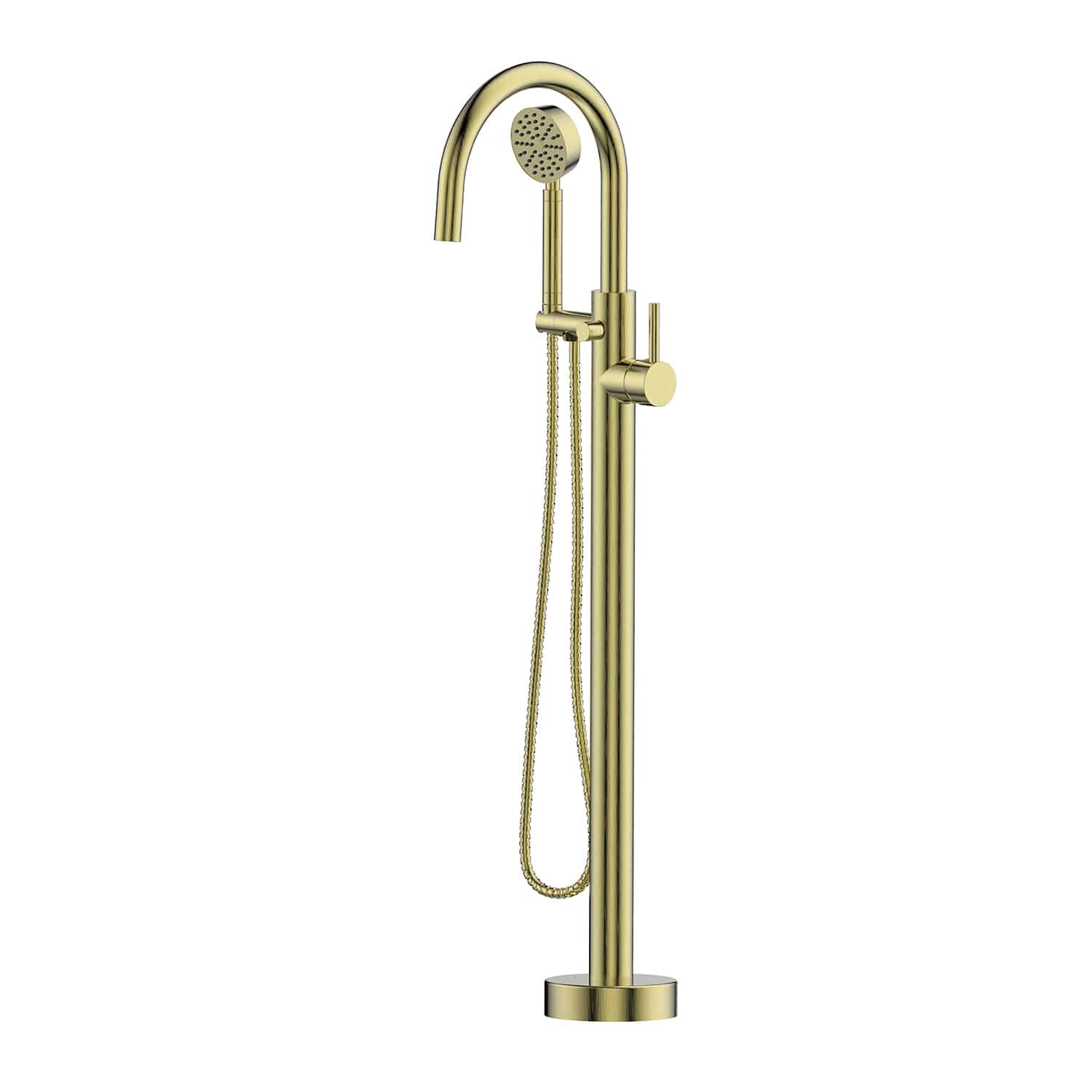 Greens Gisele Freestanding Bath Filler Brushed Brass