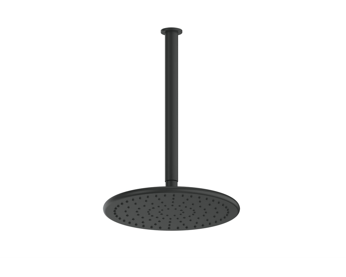 Rocco Ceiling Shower - Matte Black