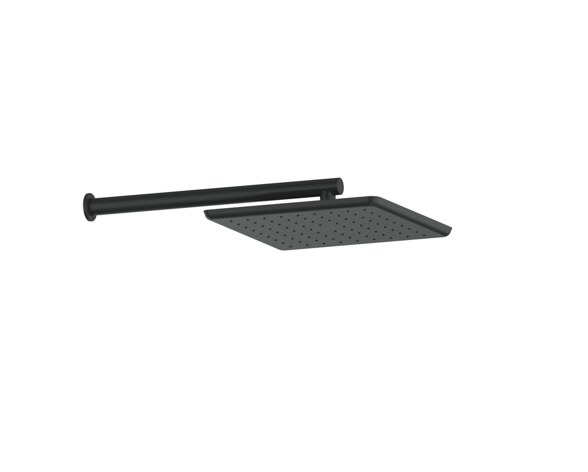 Skyla Wall Shower - Matte Black