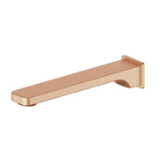 Swept Bath Spout - PVD Brushed Copper