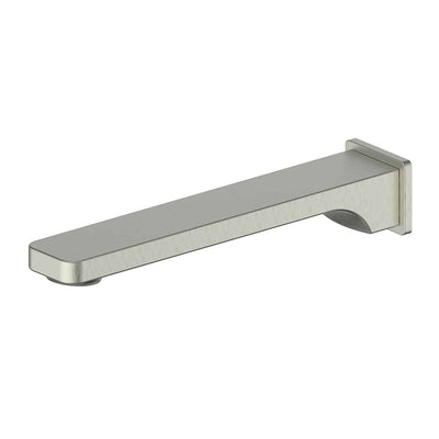 Greens Swept Bath Spout - PVD Brushed Nickel