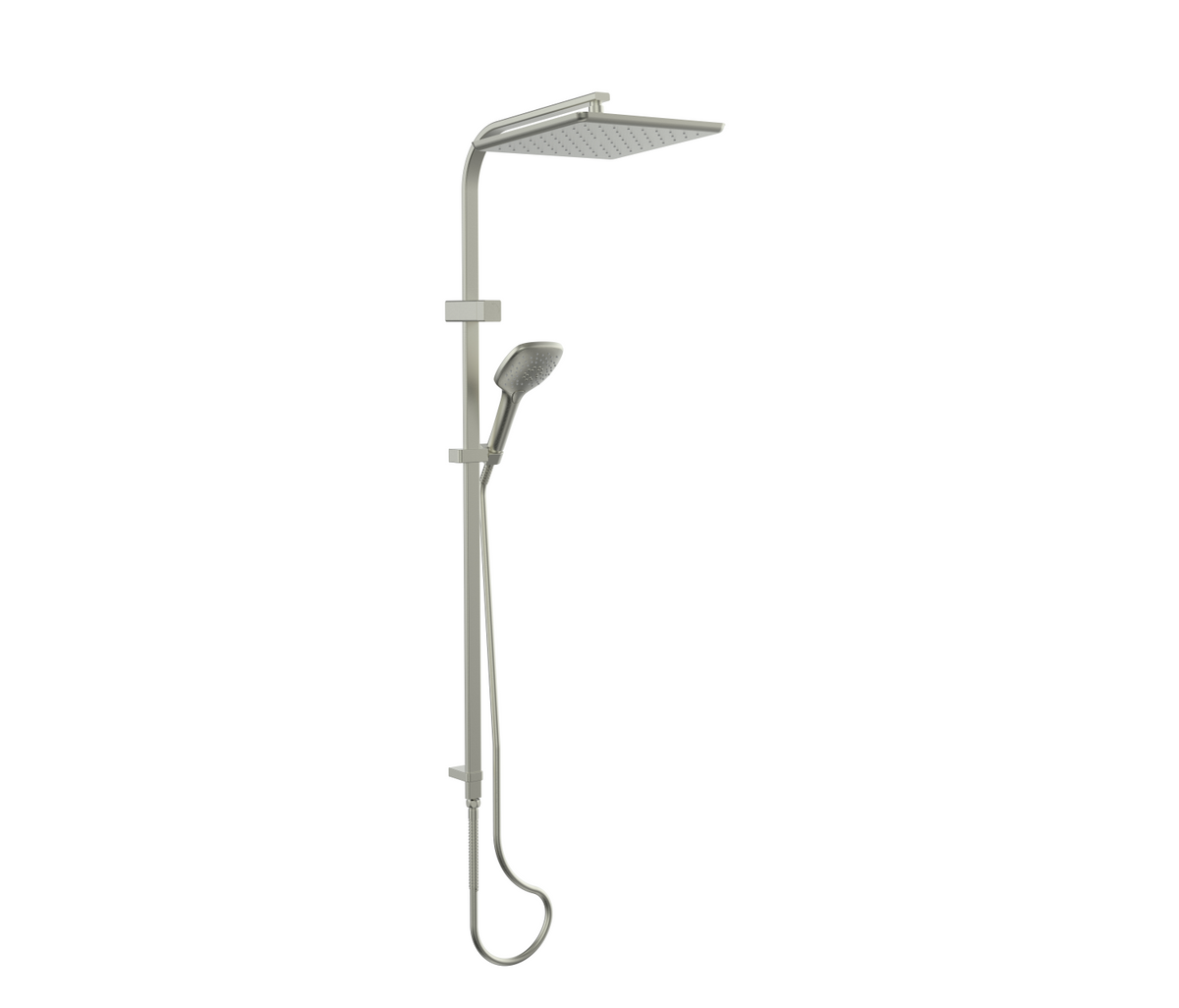 Skyla AirFlo™ Twin Rail Shower - PVD Brushed Nickel
