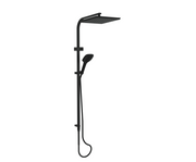 Skyla AirFlo™ Twin Rail Shower - Matte Black