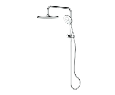 Greens Rocco Short Twin Rail Shower - Chrome