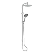 Rocco Twin Rail Shower - Chrome