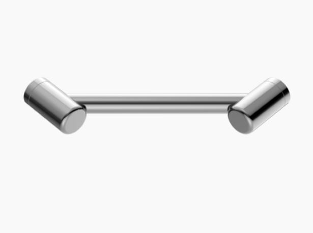 Nero Mecca Care 25mm Footrest Corner Grab Rail 215mm Chrome