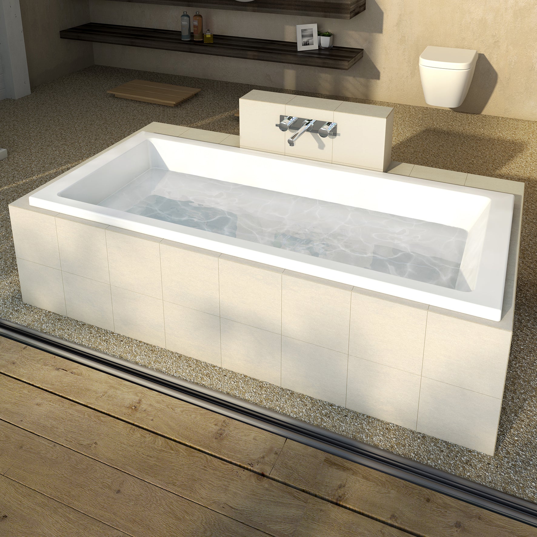 Caroma Newbury 1525 Island Bath