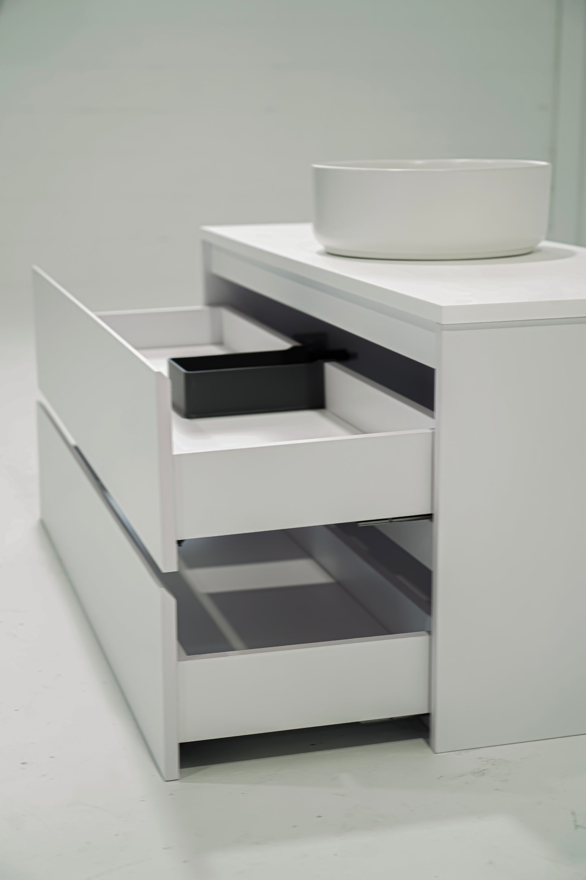 Mimi White Wall Hung Vanity Unit 