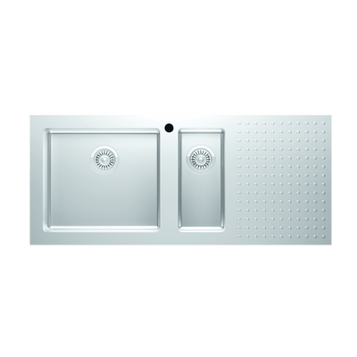 Abey Barazza Select 120 One & One Third Bowl Sink With Drainer