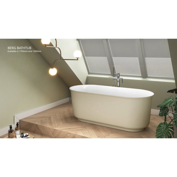 BelBagno Berg Bath 1500mm