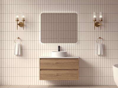 Mimi Oak Vanity 900mm