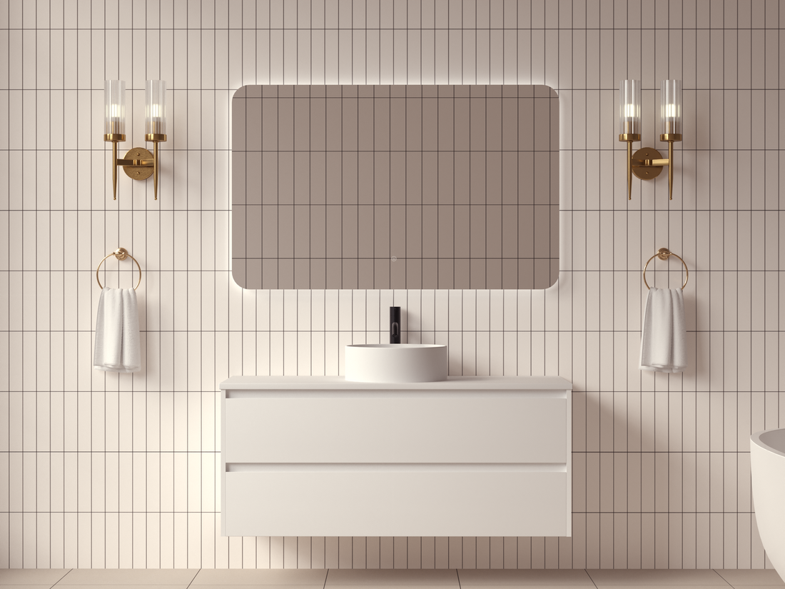 Mimi White Vanity 1200mm