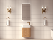 Mimi 460mm Contour Vanity Oak Right