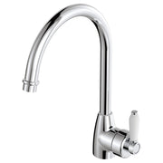 Fienza Eleanor Gooseneck Sink Mixer Chrome / Ceramic