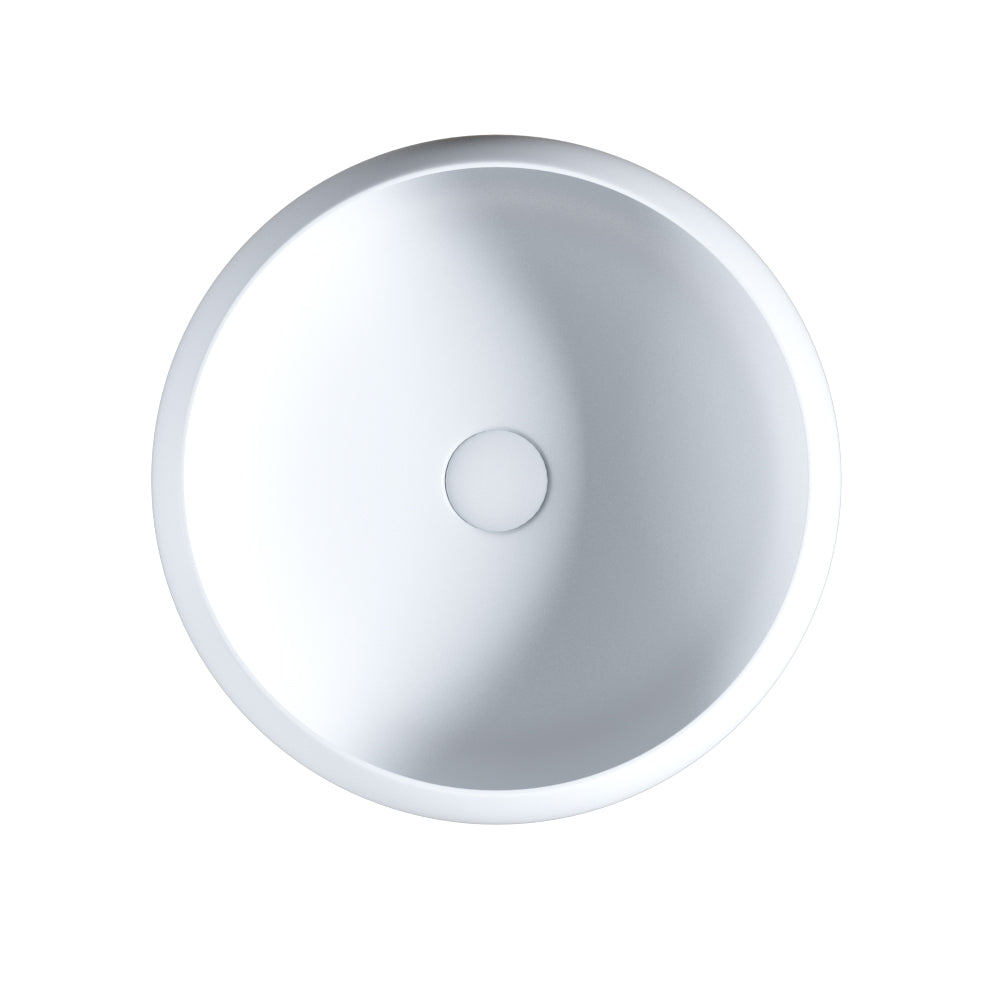 BNK Versilia Above Counter Basin Matte White