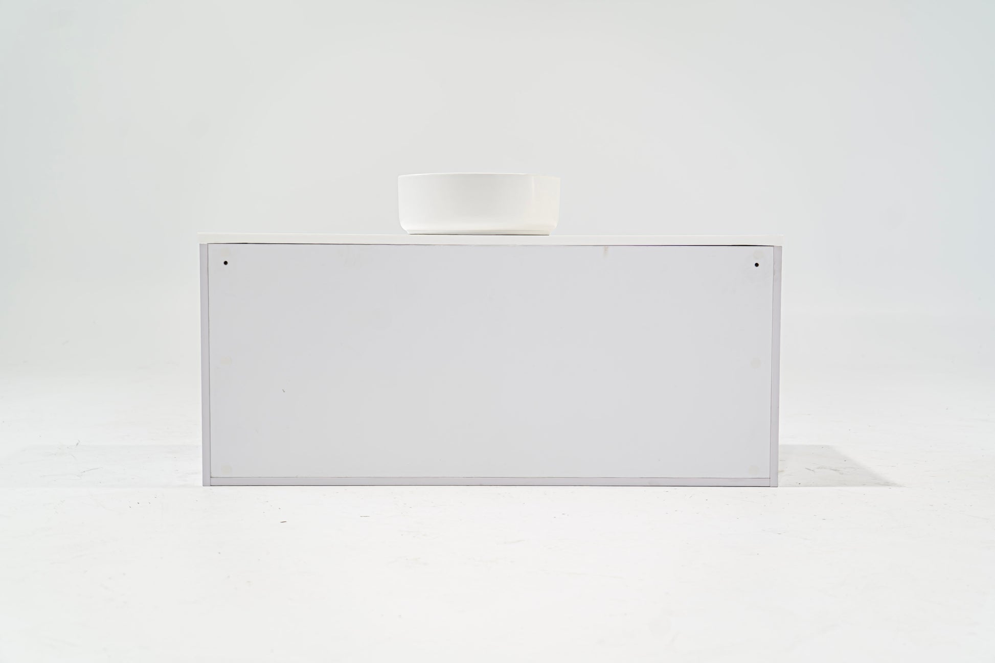 Mimi White Wall Hung Vanity Unit Front View