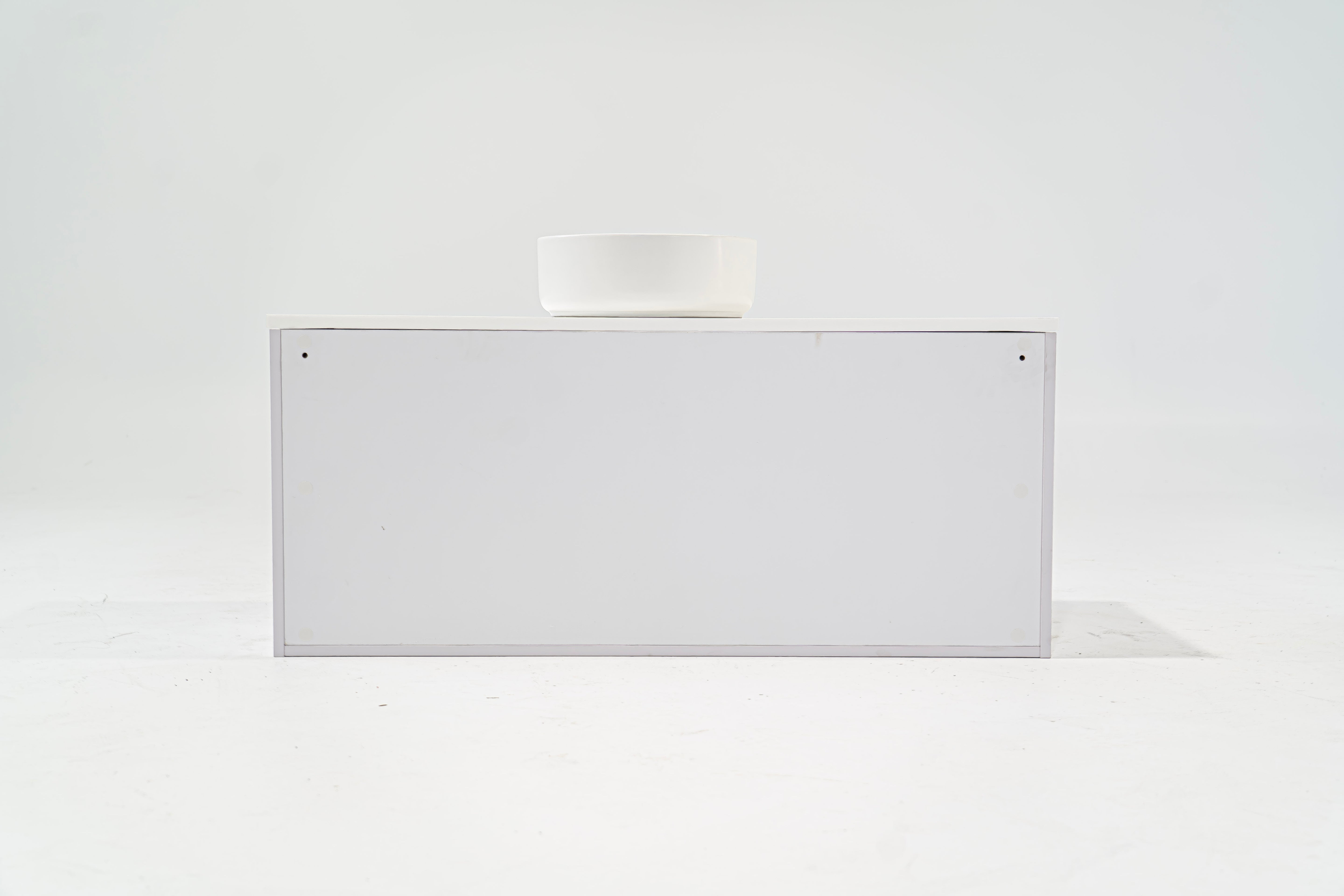 Mimi White Wall Hung Vanity Unit Front View