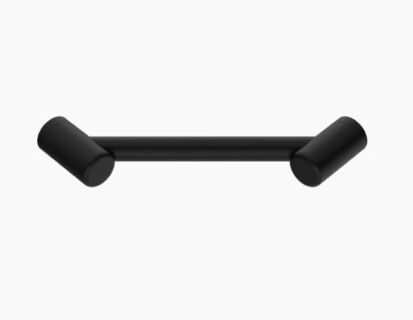 Nero Mecca Care 25mm Footrest Corner Grab Rail 215mm Matte Black