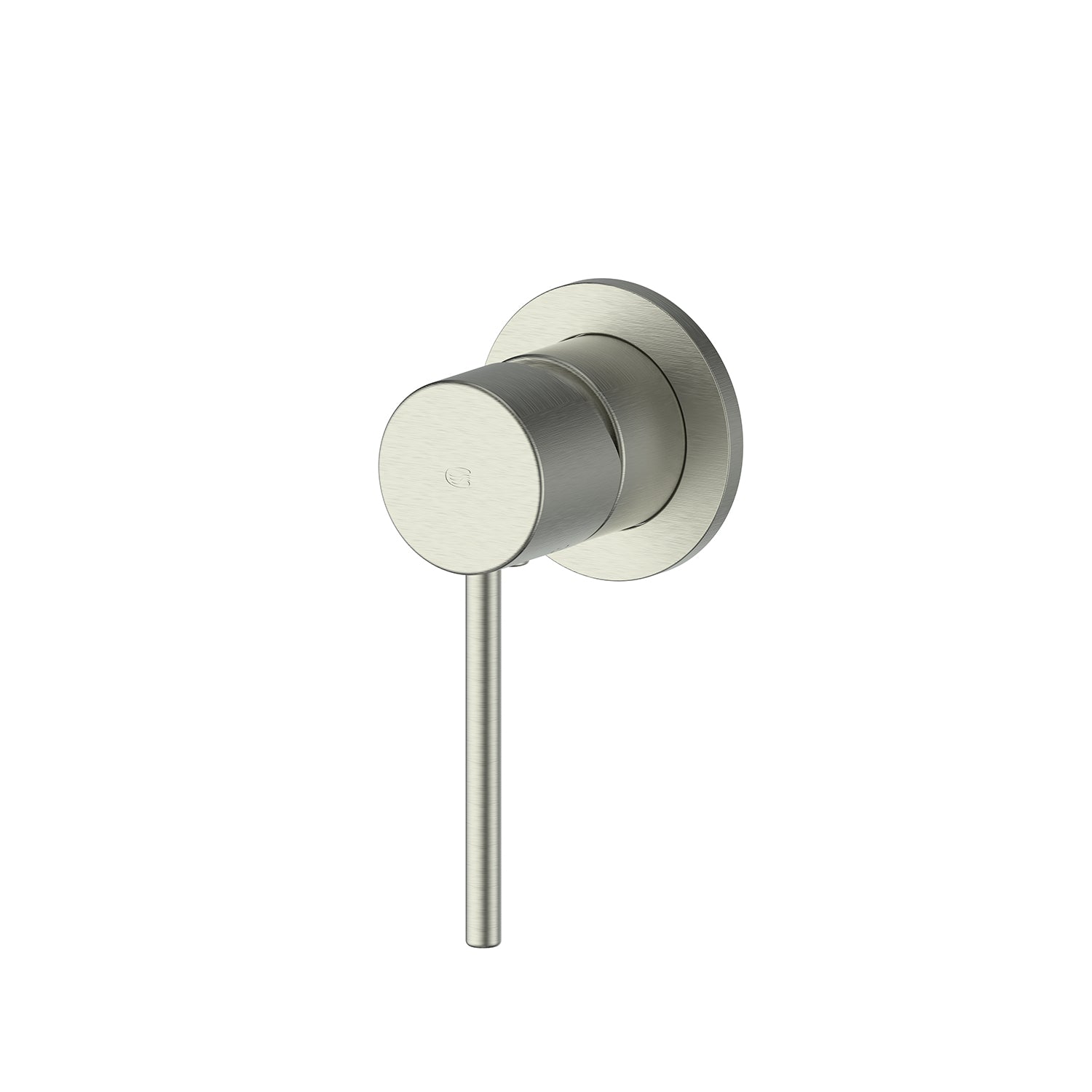 Greens Maci Shower Mixer Mini Plate Brushed Nickel