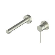 Greens Maci Wall Basin/Bath Mixer Set Brushed Nickel