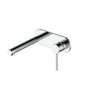 Greens Maci Wall Basin Mixer With Faceplate Chrome