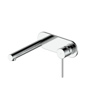 Greens Maci Wall Basin Mixer With Faceplate Chrome