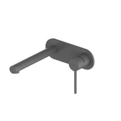 Greens Maci Wall Basin Mixer With Faceplate Gun Metal