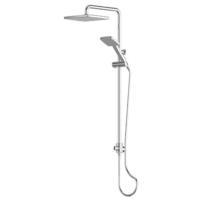 Greens Glide Syntra RainBoost® Twin Rail Shower - Chrome