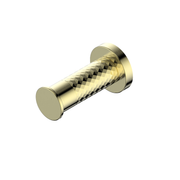 Reflect Robe Hook - PVD Brushed Brass