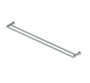 Reflect Double Towel Rail - Chrome