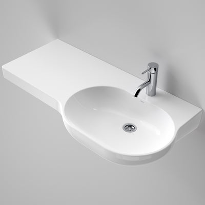Caroma Opal 920 Left Hand Side Wall Basin 1TH