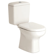 Fienza RAK Liwa White Close-Coupled Toilet Suite Ivory with S-Trap 140