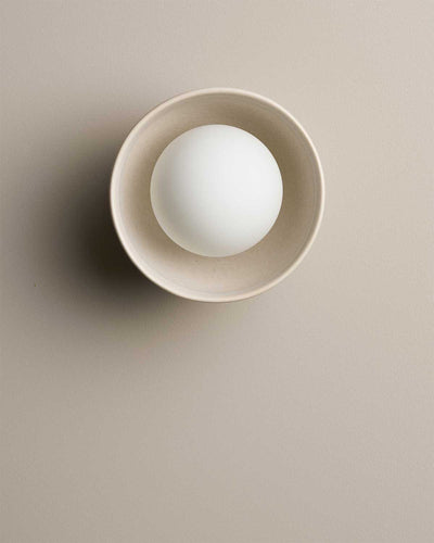 Ceramic Wall Bowl Sconce Light - Coast